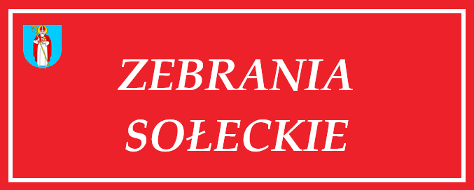 Harmonogram zebrań sołeckich 11-15.03.2024 r.