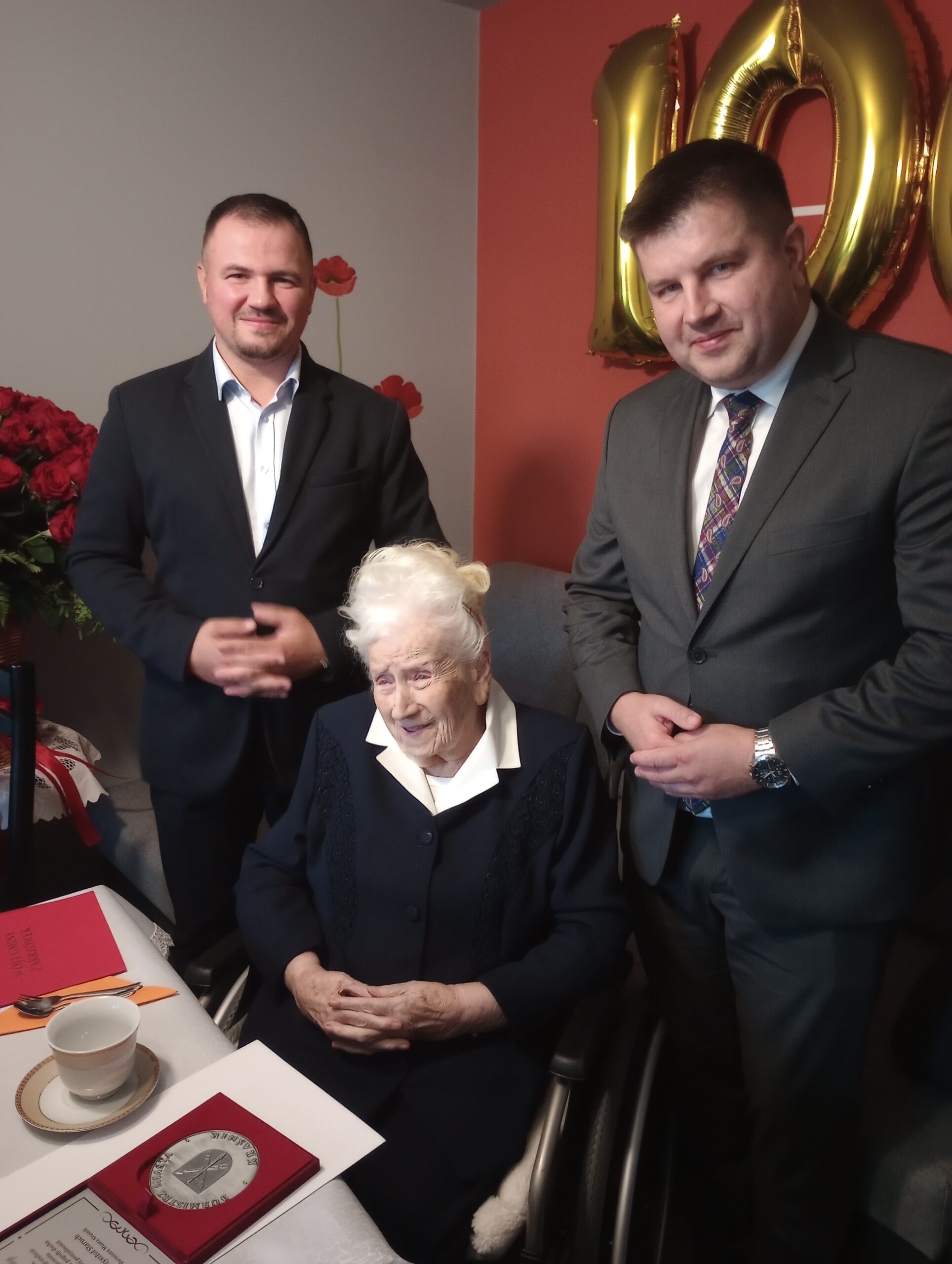 Jubileusz 100 urodzin Pani Janiny Wiesławy Kalickiej !