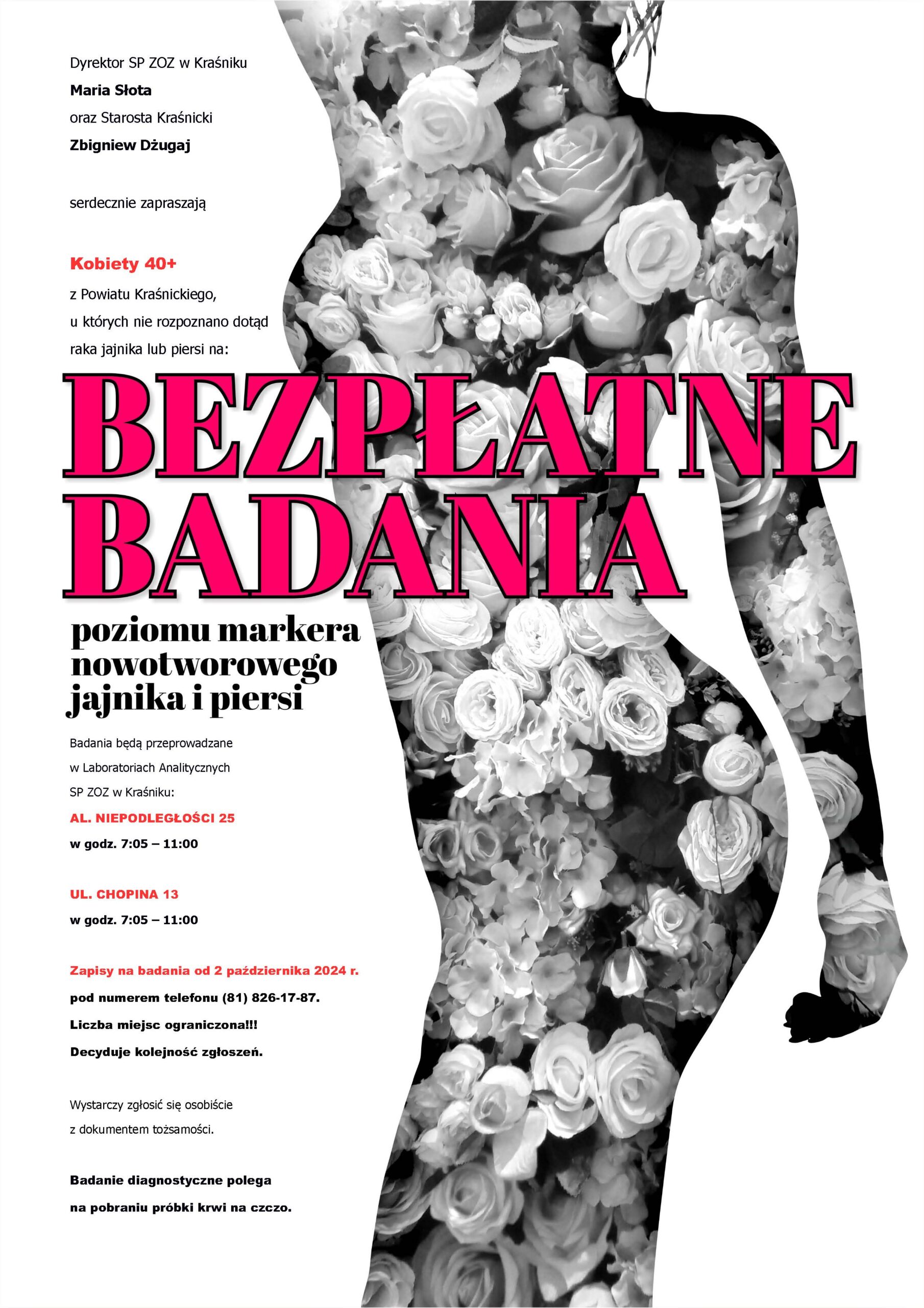 Bezpłatne badania profilaktyczne